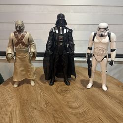 Star Wars 18” Lucasfilms action figures $30 each 