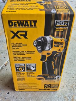 Brand new Dewalt 20v max Brushless xr impact driver [tool only]