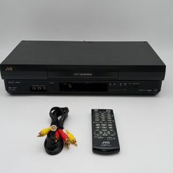 JVC,VCR with Remote And Cable. Works Fine.