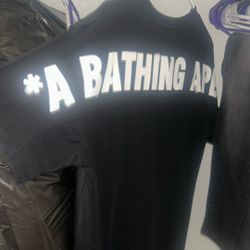 Black And White Bape Shirt 