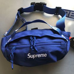 Supreme Fanny Pack Waist Bag SS18 Blue for Sale in Rockford, IL