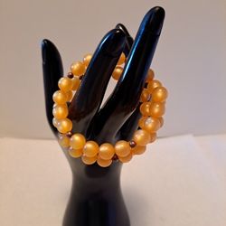 Orange MoonBracelet 