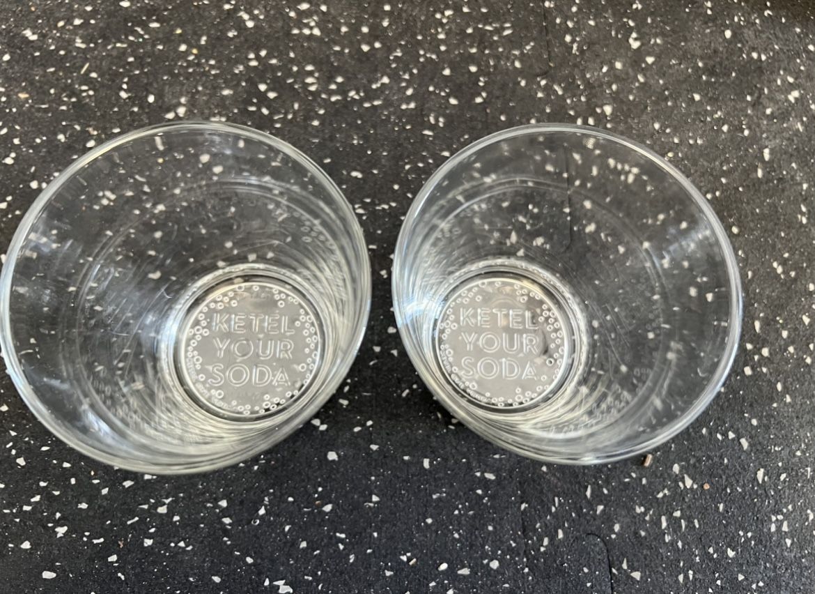 Ketel One Vodka Your Soda Old Fashioned Rock Glass Made In Italy Barware