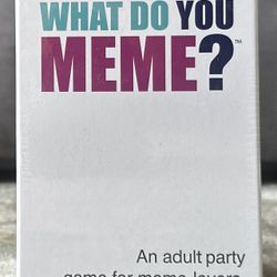 Brand New What Do You Meme? Card Game - Still in Box!