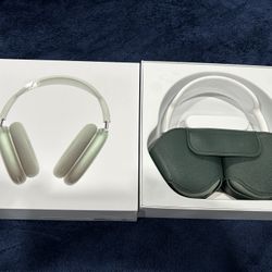 Apple AirPods Max - Green (White Headband) 