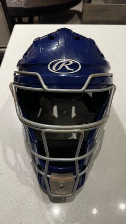Rawlings Catchers Helmet w/Mask Blue 6.5-7