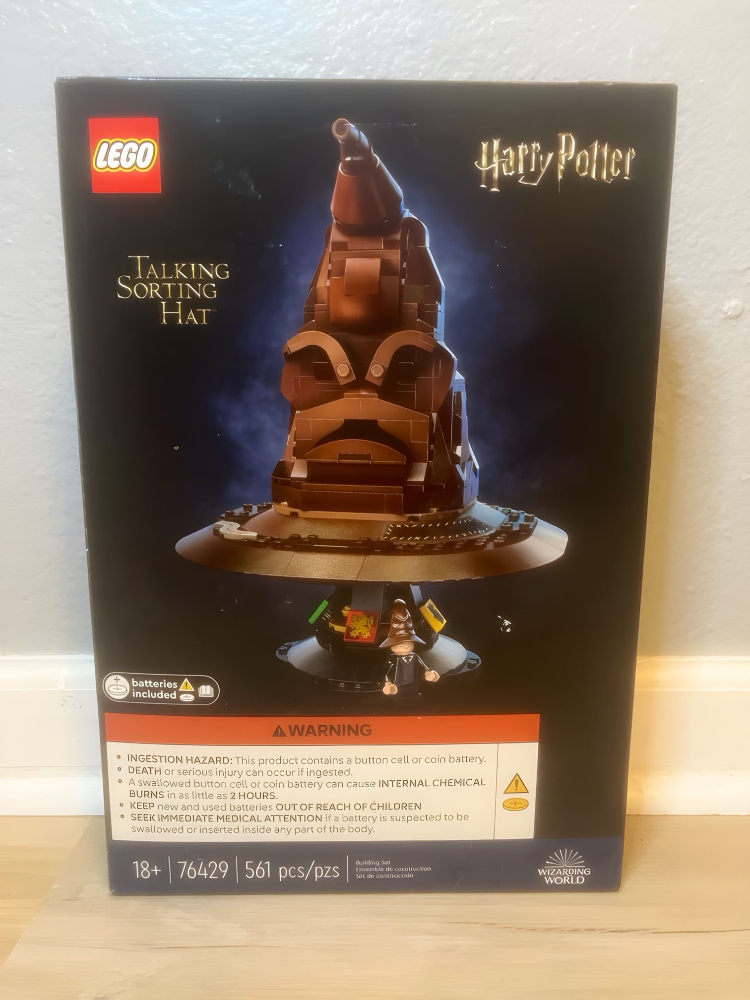 LEGO Harry Potter Talking Sorting Hat (76429) – New & Sealed
