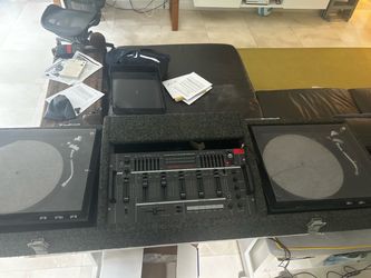 Gemini Vinyl Dj Set + Coffin