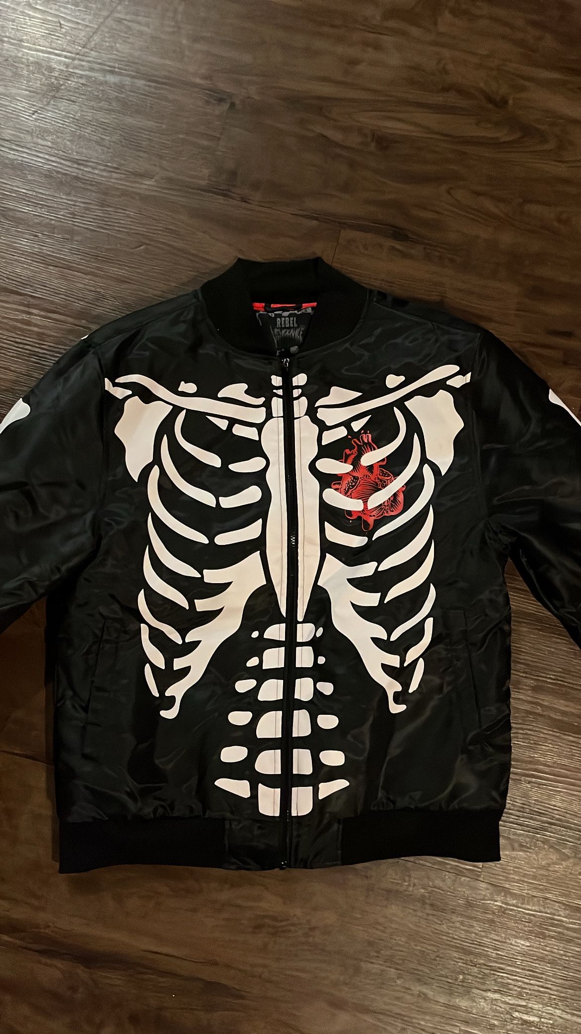 Skeleton Bomber Jacket