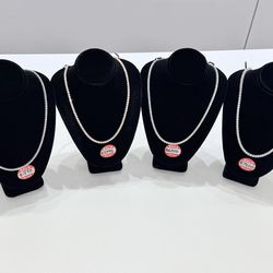 14KT Lab Diamond Tennis Necklace