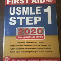 First Aid For The USMLE Step 1 2020