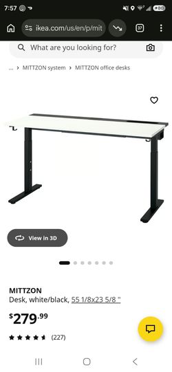 Large desk with outlets