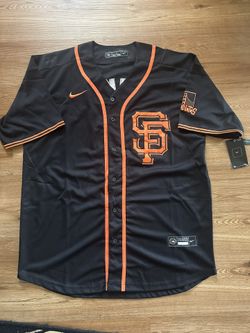 Giants Adames Black Jersey Stitched 