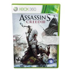 Assassin's Creed III (Microsoft Xbox 360, 2012) CIB Complete w/ Manual