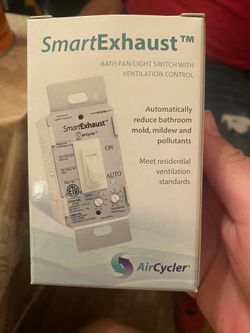 Smart Exhaust Bath And Fan Light Switch 