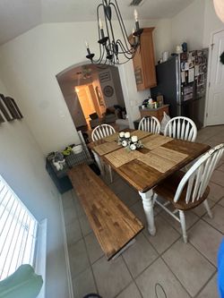 Solid wood Dinning room set