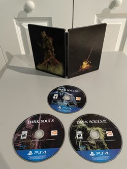 Dark souls trilogy  steelbook