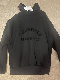 Fear of God Essentials Black Hoodie