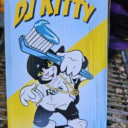 DJ Kitty Toothbrush Holder Tampa Bay Rays Figurine Statue Figure SGA