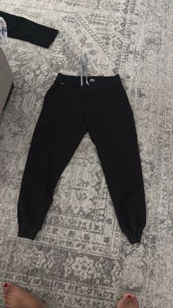 FIGS BLACK WORK JOGGERS SIZE M