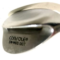 vintage Console SW-MOD.007 sand wedge.  The club was produced by Console Golf, a small manufacturer originally based in New York known for its unique 