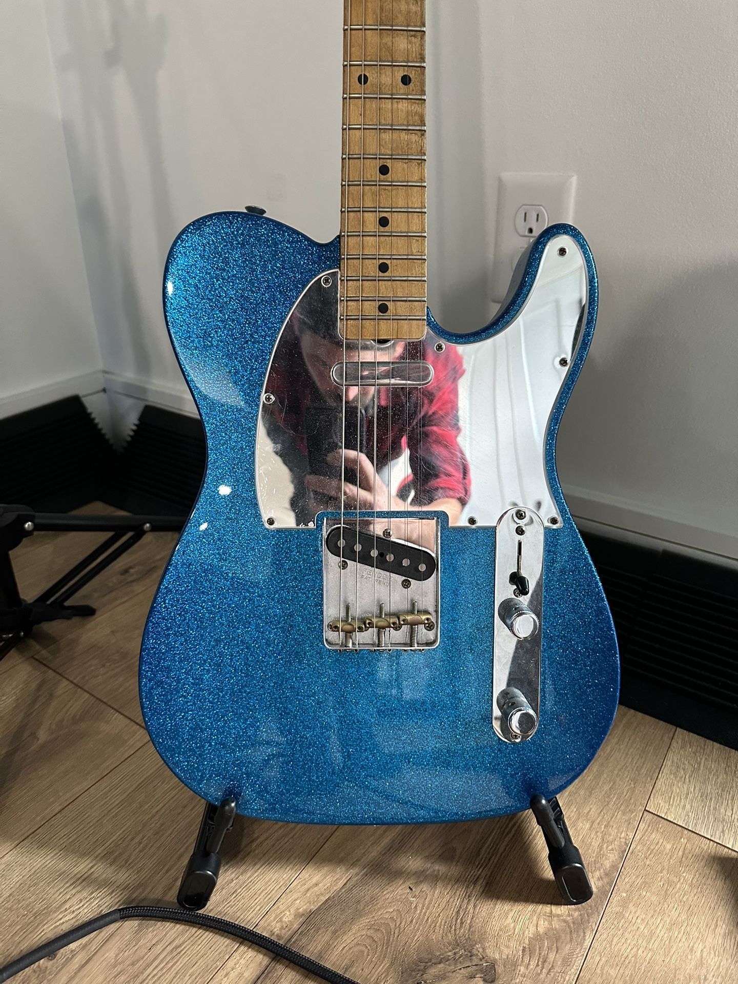 Fender J Mascis Telecaster Sparkle Blue