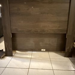 Queen headboard and footboard