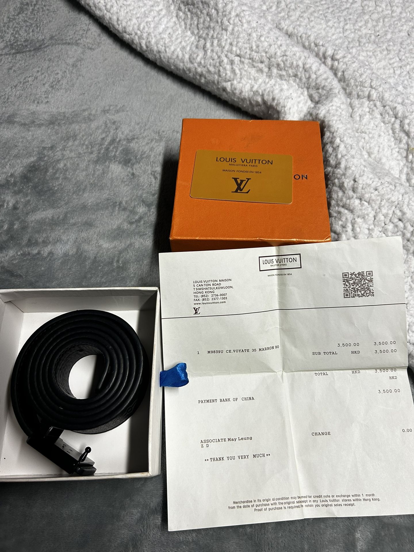 (Black Edition) Louis Vuitton Belt