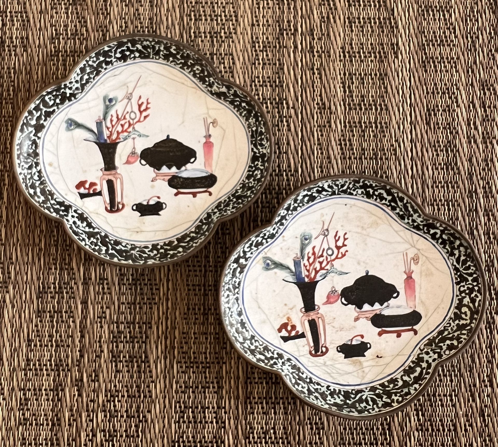 Signed Rare Antique Porcelain From Hong Kong