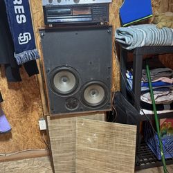 Vintage stereo equipment