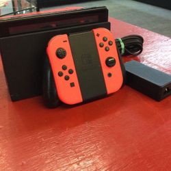 Nintendo Switch W/ Controller & Cords