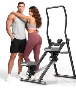 Stair Stepper Handlebar Adjustable Foldable Vertical Climbers
Heavy-duty supporting 300+lbs