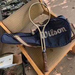 Vintage Wilson Tennis Racket 