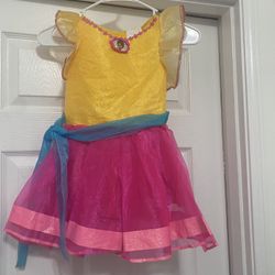 Little Girls PRINCESS DRESS SIZE 4/6