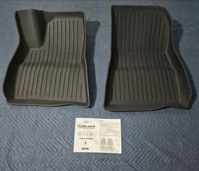 Catogni All-Weather Floor Mats for Tesla Model 3 - 3 Piece Set