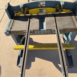 WOW! Roper Whitney / Pexto No. 137T 37” x 16 gauge Sheet Metal Shear!