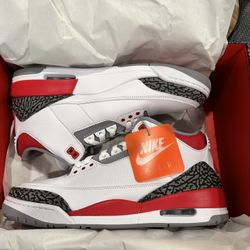 Jordan 3 Fire Red Sz 11