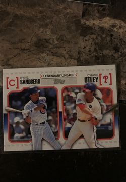Sandberg & Utley 2010 Topps