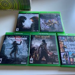 XBOX One games (Sold together or separately)