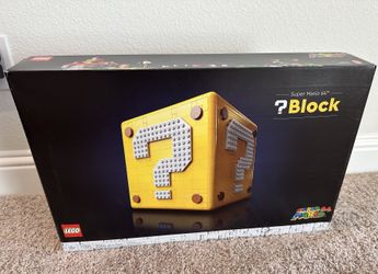 Lego Mario 64 question block