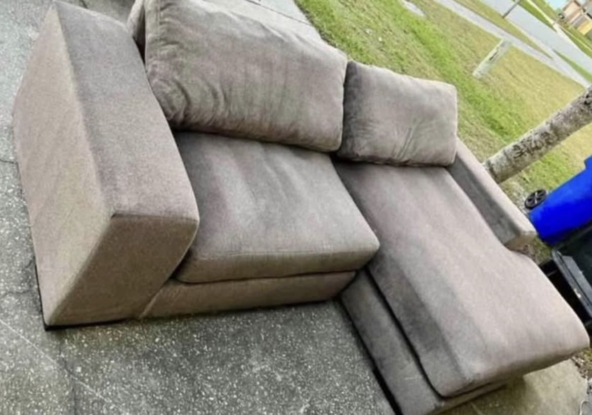 Small Gray Sectional