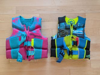 Hyperlite Youth Life Vest Jackets x2 (MSRP $90)