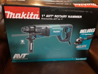Brand spankin new mikita 1 inch aft rotary hammer combo with half inch angle grinder $140.00 Obo!! will meet