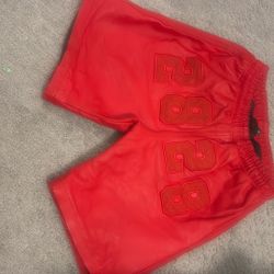 2828 Leather Shorts And Jacket 