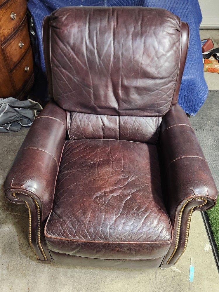 Leather Recliner Chair