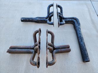 Chevrolet Exhaust Manifold Headers V8 Motor Engine SBC 8 Cyl Race Car
