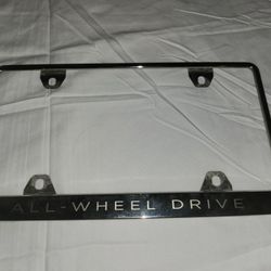Genuine 2012-20 Tesla S Chrome License Plate Frame Holder 