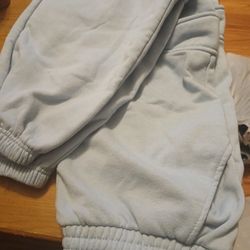 Baby Blue Sweats-Large