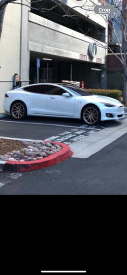 Vossen Rose Gold 21” Staggered Wheels For Tesla Model S