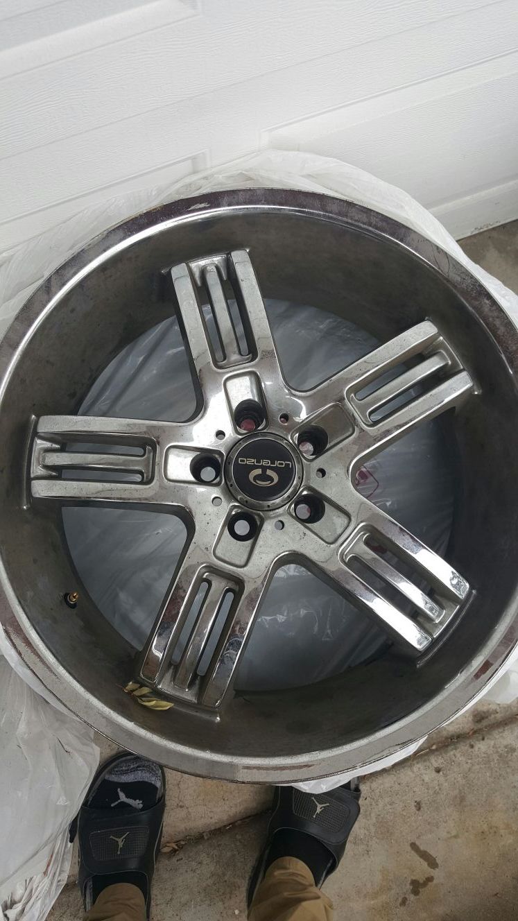 Lorenzo rims 20inch all four of them